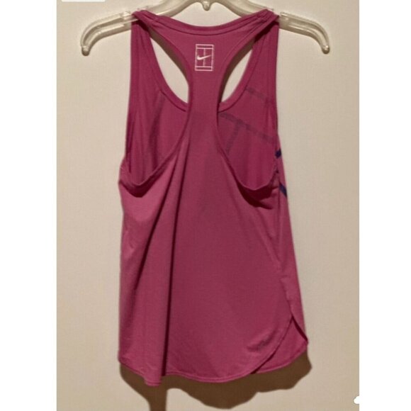 Nike Womens Violet Dri-Fit Sleeveless Activewear Tank Top Size Small - Picture 2 of 6